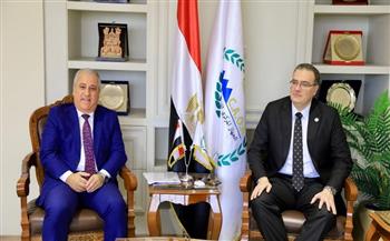 رئيس "التنظيم والإدارة" يستقبل رئيس "الوطنية للصحافة" ويبحثان تعزيز التعاون المشترك