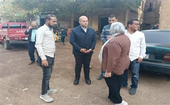 النائب يتابع ميدانيا مشروع أحلال وتجديد شبكات الصرف الصحي بمدينة أبو النمرس
