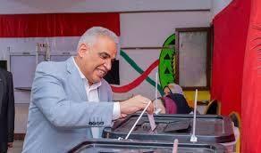 رئيس جامعة طنطا يُدلي بصوته بانتخابات مجلس النواب