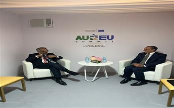 وزير الخارجية يلتقى نظيره البرتغالى على هامش أعمال القمة الأفريقية الأوروبية