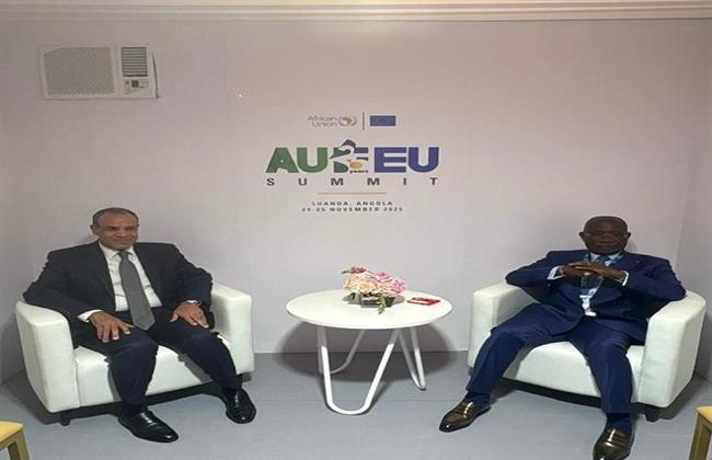 وزير الخارجية يبحث نظيره الإيفواري تعزيز العلاقات الثنائية 