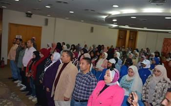 الشباب والرياضة تواصل الحملة القومية للتوعية بالأمن القومي المصري بالمنيا