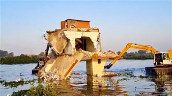 "الري": إزالة 327 حالة تعد على فرع رشيد بالبحيرة والقليوبية والمنوفية