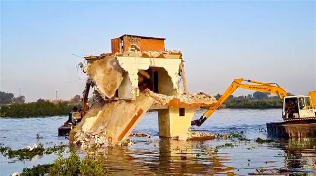 "الري": إزالة 327 حالة تعد على فرع رشيد بالبحيرة والقليوبية والمنوفية