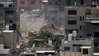 الاحتلال الإسرائيلي يهدم منزلًا قيد الإنشاء في الخضر جنوب بيت لحم