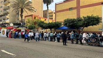 انتظام عملية التصويت وإقبال متوسط غالبيته من الشباب في لجان مدينة نصر