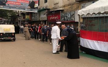 استمرار توافد الناخبين للمشاركة في انتخابات النواب بمنطقتي الشرابية والزاوية الحمراء 