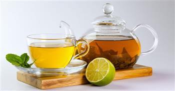 الشاي بالليمون علاج  لنزلات البرد والأنفلونزا