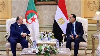رئيس الوزراء ونظيره الجزائري يترأسان اجتماع اللجنة العليا المصرية الجزائرية المشتركة