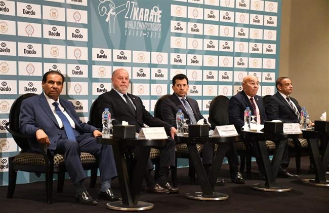 وزير الرياضة يعلن تفاصيل بطولة العالم للكاراتيه بعد عودتها إلى مصر