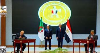 بث مباشر.. مدبولي ونظيره الجزائري يشهدان توقيع عدد من وثائق التعاون بين البلدين