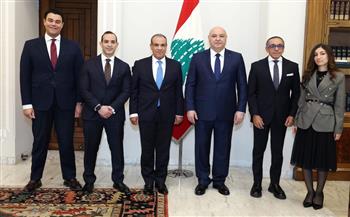 وزير الخارجية يلتقي الرئيس جوزاف عون في بيروت