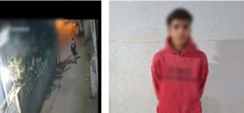 عقب تداول الفيديو.. ضبط طالب تعدى على جارته بالضرب في الباجور