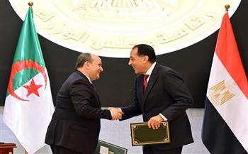 رئيس الوزراء: توجيهات من القيادة السياسية في مصر والجزائر لرفع حجم التبادل التجاري إلى 5 مليارات دولار