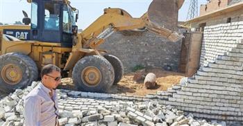 بني سويف: إزالة 1419 حالة تعد ضمن حملات المرحلة الثالثة من الموجة الـ27