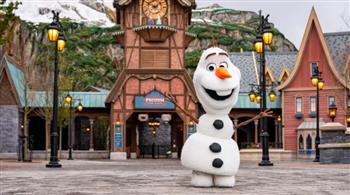 روبوت «أولاف» يستعد لإبهار جمهور «ديزني لاند» في باريس