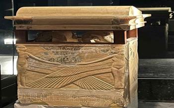 كنوز من الحضارة المصرية.. الصندوق الكانوبي للملك أمنحتب الثاني بالقومي للحضارة