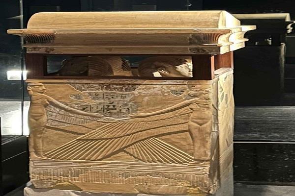 كنوز من الحضارة المصرية.. الصندوق الكانوبي للملك أمنحتب الثاني بالقومي للحضارة