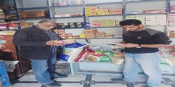 تحرير 27 محضرًا لمخالفات تموينية وضبط لحوم مذبوحة خارج المجازر الحكومية خلال حملة للتموين بمركز ناصر