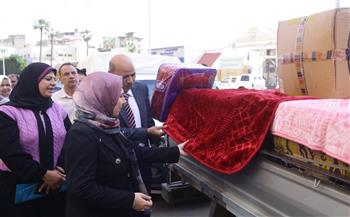 محافظة دمياط تتسلم 600 بطانية لتوزيعها على الأسر الأولى بالرعاية