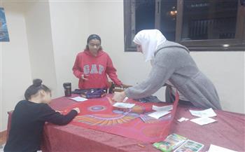 ورشة تصميم لوحات مستوحاة من الحضارة المصرية القديمة بقصر ثقافة الإسكندرية