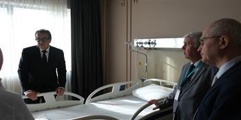 وزير الصحة يزور مدينة «باشاك شهير تشام وساكورا» أكبر مجمع طبي في أوروبا بإسطنبول