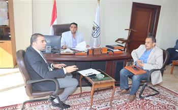 اجتماع لجنة تغيير الاستخدام بالمخططات التفصيلية في بني سويف 