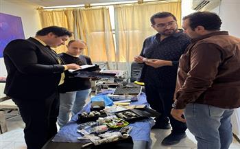 غلق 4 معامل " تُدار بدون ترخيص" ومركزين للجلدية والبشرة يديرهما أشخاص غير مؤهلين ببني سويف