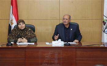 السكرتير العام لبني سويف يترأس اجتماع متابعة الشكاوى الحكومية ومبادرة صوتك مسموع