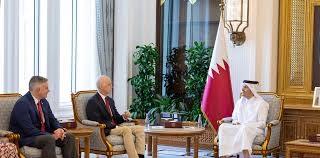 رئيس مجلس الوزراء وزير الخارجية القطرى يستقبل وفدا من الكونجرس الأمريكي