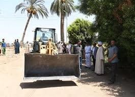 السكرتير المساعد لمحافظة قنا يتابع إزالة تعديات أملاك الدولة والزراعات بمركزي قنا ودشنا