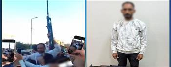 ضبط أحد أنصار مرشح لمجلس النواب بحوزته سلاح بلاستيكي في الشرقية