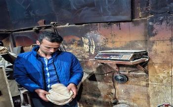 حملة رقابية مفاجئة على مخابز الخبز المدعم بكفر الزيات