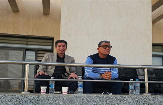 أوسكار يتابع طاقم حكام لقاء مسار وأسوان من المدرجات بدوري المحترفين 