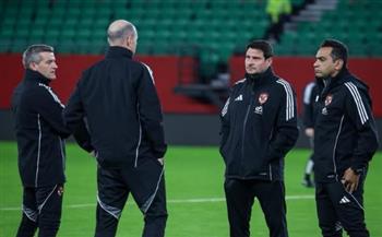 دوري أبطال إفريقيا.. محاضرة فنية للاعبي الأهلي قبل التحرك إلى ملعب مولاي الحسن