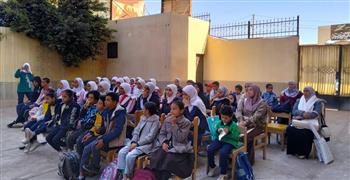 لقاءات توعوية وورش واكتشاف مواهب في قافلة قصور الثقافة بالعياط 