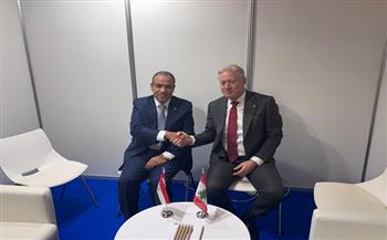 وزير الخارجية يؤكد لنظيره اللبناني حرص مصر على مواصلة دعم مؤسسات الدولة اللبنانية