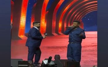 ​أحمد سعد وآدم يشعلان آرينا الكويت