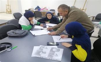 ورشة «الرسم والتصوير والخزف» تجمع طلاب المستقبل بمجمع 15 مايو للفنون المعاصرة