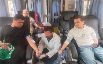 «الصحة»: جامعة حلوان تشهد حملة مكثفة للتبرع بالدم استمرت أسبوعًا كاملاً