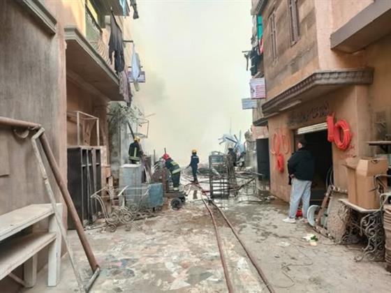 وزير الثقافة يؤكد السيطرة على حريق استوديو مصر دون خسائر في الأرواح