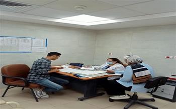 لتحسين مستوى الخدمات.. مرور إدارة المعامل على معمل مستشفى حميات الغردقة