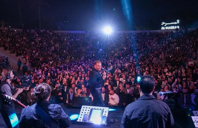 رامي صبري يشعل أضخم حفلات العراق بحضور تخطي الطاقة الاستيعابية للمسرح