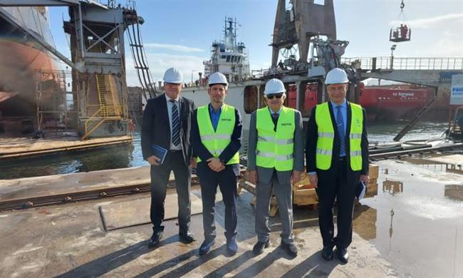 رئيس هيئة قناة السويس يبحث سبل التعاون مع ترسانة ONEX اليونانية