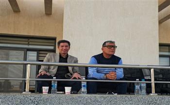 أوسكار يتابع طاقم حكام لقاء مسار وأسوان من المدرجات بدوري المحترفين 