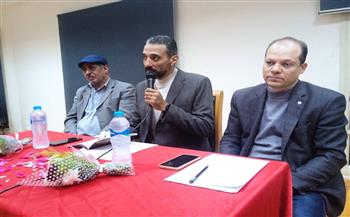 جلسة أدبية بثقافة القناطر الخيرية لمناقشة ديوان "شراشيب صور" لمحمود البيطار