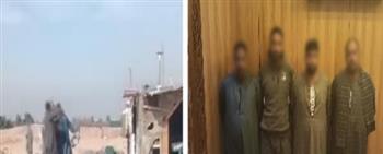 ضبط المتهم بإطلاق أعيرة نارية مستخدمًا بندقية آلية والتشاجر مع آخرين بالجيزة