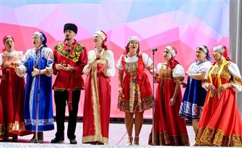 كرنفال روسي في عيد الوحدة بالقاهرة