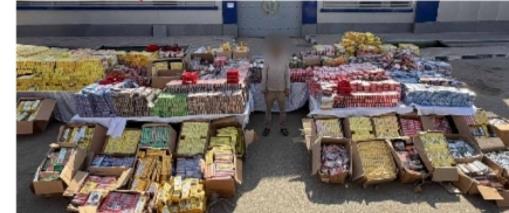 سقوط تاجر ألعاب نارية بحوزته 5 ملايين قطعة في أسيوط 