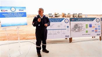 وزير البترول يتفقد انطلاق مشروع الصودا آش بالعلمين الجديدة